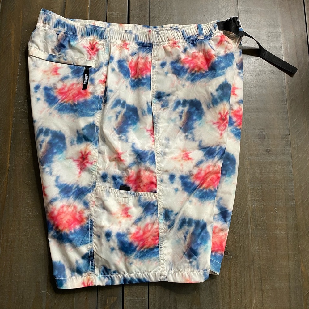 Stussy Tye Dye Sport Shorts Size XL